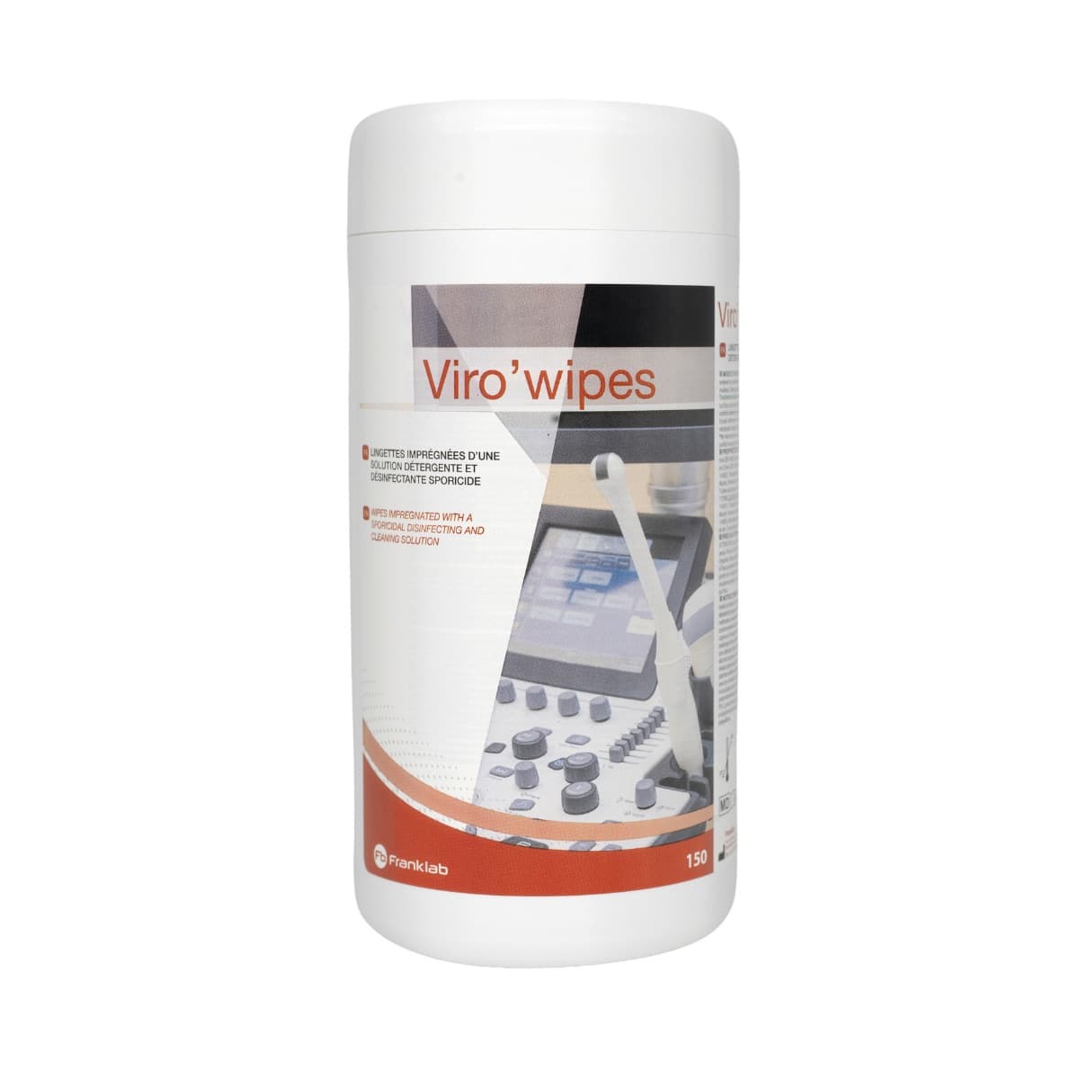 Lingettes désinfectantes de haut niveau VIRO'WIPES EDM Imaging