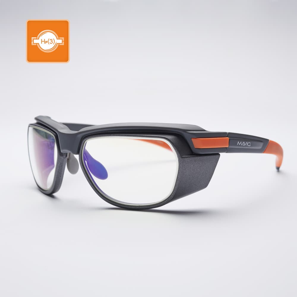 Lunettes de radioprotection avec porte-dosimètre MAVIG BR130 (version porte-dosimètre)