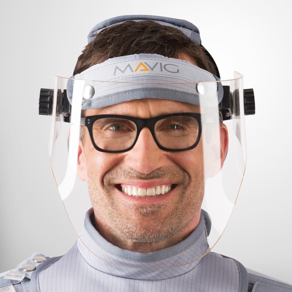 Visières de radioprotection MAVIG BRV500 / BRV501